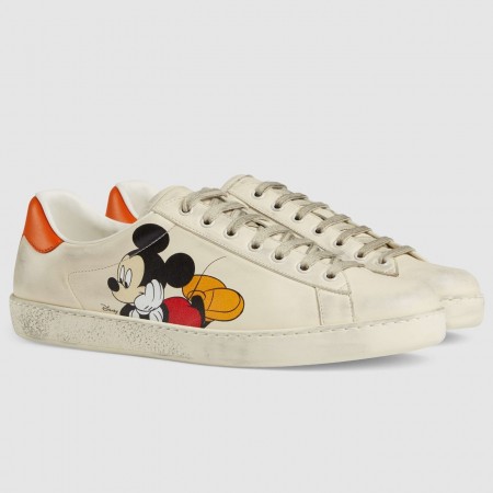 Gucci Men's Ace Disney X Gucci Mickey Mouse Sneakers