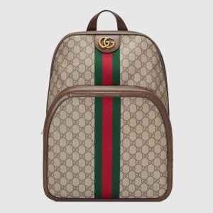 Gucci Ophidia Medium Backpack in GG Supreme Canvas