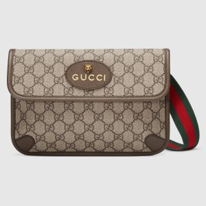 Gucci Neo Vintage Belt Bag in Beige GG Supreme Canvas