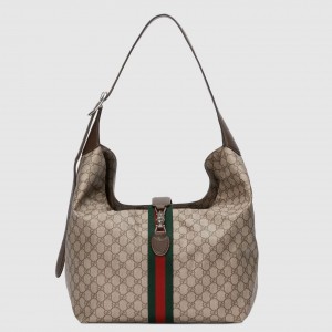 Gucci Jackie 1961 Small Shoulder Bag in GG Supreme Canvas