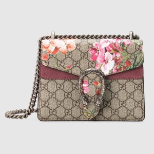 Gucci Dionysus Mini Shoulder Bag in Blooms GG Canvas