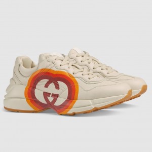 Gucci Women's Rhyton Sneakers with Interlocking G