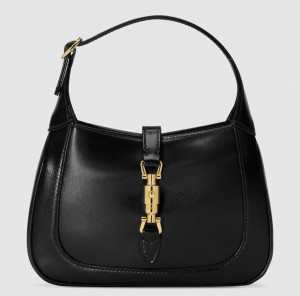 Gucci Jackie 1961 Mini Hobo Bag in Black Leather