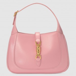 Gucci Jackie 1961 Mini Hobo Bag in Pink Leather