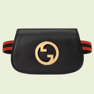 Gucci Blondie Belt Bag in Black Leather
