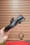 Gucci Men's Loafers in Black Leather with Interlocking G