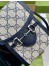 Gucci Horsebit 1955 Mini Bag in Blue GG Supreme Canvas