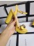 Gucci Marmont Platform Sandals 115mm in Yellow Leather