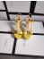 Gucci Marmont Platform Sandals 115mm in Yellow Leather