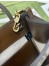 Gucci Mini Tote Bag in Beige GG Supreme Canvas with Brown Leather