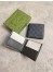 Gucci Bi-fold Wallet in Black Supreme Canvas with Grey Interior