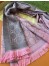 Gucci Double GG Jacquard Wool Scarf in Graphite and Pink
