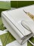 Gucci Jackie 1961 Medium Tote Bag in White Leather