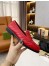 Gucci Women's GG Marmont Loafers In Red Matelasse Leather