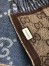 Gucci GG Jacquard Wool Scarf in Blue and Brown