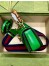 Gucci Bamboo 1947 Mini Top Handle Bag in Green Leather