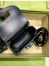 Gucci Bamboo 1947 Mini Top Handle Bag in Black Leather