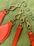 Gucci Bamboo 1947 Mini Top Handle Bag in Orange Leather