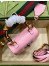 Gucci Bamboo 1947 Mini Top Handle Bag in Pink Leather
