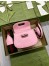 Gucci Bamboo 1947 Mini Top Handle Bag in Pink Leather