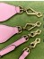 Gucci Bamboo 1947 Mini Top Handle Bag in Pink Leather