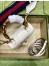 Gucci Bamboo 1947 Mini Top Handle Bag in White Leather