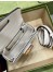 Gucci Bamboo 1947 Mini Top Handle Bag in White Leather