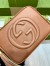 Gucci Soho Disco Bag in Rose Beige Grained Leather