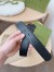 Gucci Interlocking G Buckle Belt 38MM in Black Signature Leather