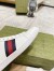 Gucci Men's Ace Sneakers in White Leather with Blue & Red Web