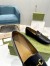 Gucci Women's Jordaan Loafers in Black Leather