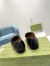 Gucci Women's Jordaan Loafers in Black Leather