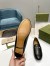 Gucci Women's Jordaan Loafers in Black Leather