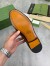 Gucci Men's Jordaan Loafers in Brown Leather
