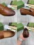 Gucci Men's Jordaan Loafers in Brown Leather
