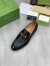 Gucci Men's Jordaan Loafers in Black Leather