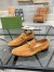Gucci Men's Jordaan Loafers in Brown Suede Leather