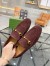 Gucci Men's Jordaan Loafers in Dark Brown Suede Leather