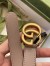 Gucci GG Marmont Thin Belt 20MM in Dusty Pink Leather