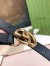 Gucci GG Marmont Thin Belt 20MM in Black Leather