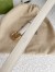 Gucci GG Marmont Thin Belt 20MM in White Leather