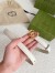 Gucci GG Marmont Thin Belt 20MM in White Leather with Shiny Buckle