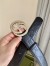 Gucci Black Signature Leather Belt 38MM with Interlocking G Buckle