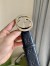 Gucci Black Signature Leather Belt 38MM with Interlocking G Buckle