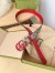 Gucci Supreme GG Marmont Belt 30MM with Red GG Buckle