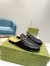 Gucci Women's Princetown Slippers in Black Leather