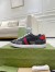 Gucci Men's Ace Sneakers in Black GG Canvas with Tigers Print