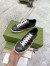 Gucci Men's Ace Sneakers in Black GG Canvas with Tigers Print