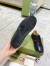 Gucci Men's Ace Sneakers in Black Leather with Bee