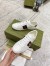 Gucci Men's Ace Sneakers in White Leather with Bee